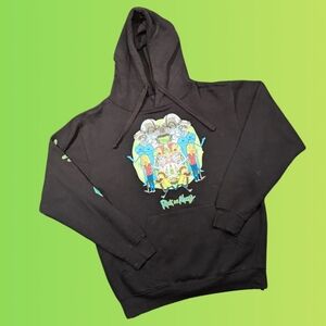 Y2K Rick and Morty Hoodie Size XL